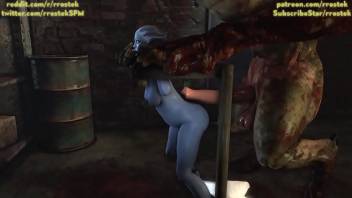 Hell Demons fucking Gaming girls brutally 3D Animation