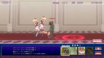 Cute ladies in hentai sex with green men in Raspbery castle 2 new hentai game video